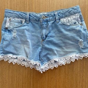 Jean shorts